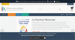 Desktop Screenshot of editionsmarcopietteur.com